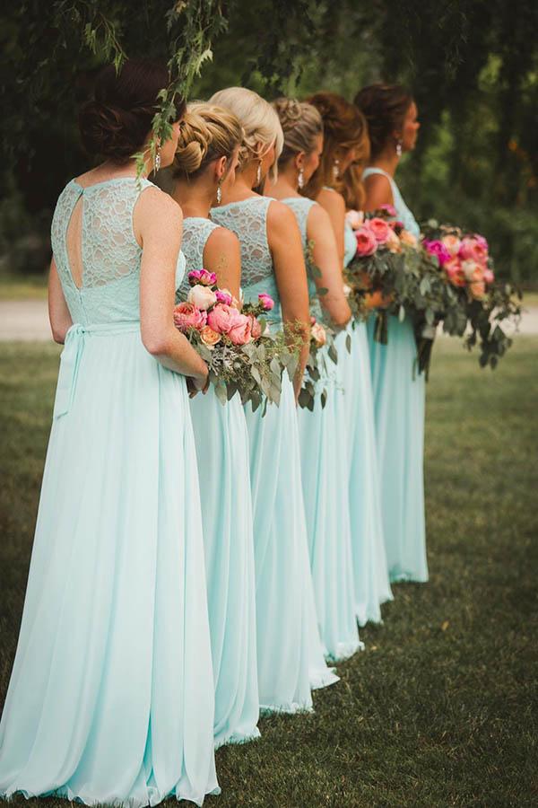 Light Mint Green Bridesmaid Dresses