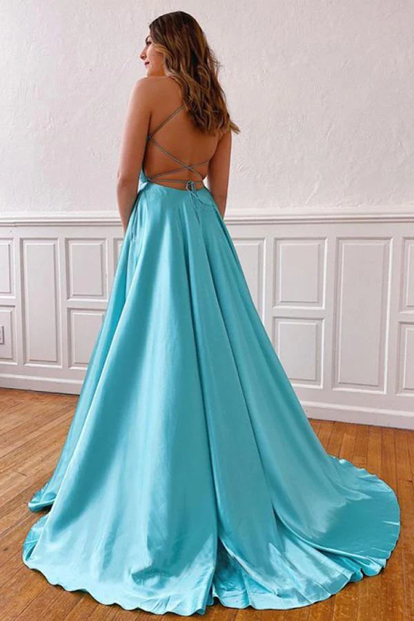 Tiffany blue shop evening dress